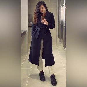 Massimo Dutti Wool Blend Coat